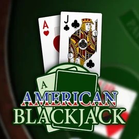 Logo of American Blackjack from Habanero at 500 Casino