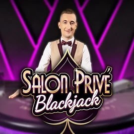 Blackjack Salon Privé slot icon by Ezugi, available at 500 Casino