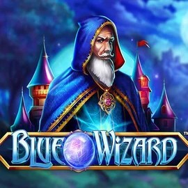 Logo of Blue Wizard from Quickspin at 500 Casino