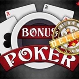 Try Bonus Poker Deluxe - 3 Hands slot by RTG (Reel Time Gaming) on 500-casinos.org – logo image