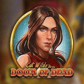 Slots logo of Cat Wilde and the Doom of Dead from Play'n GO at 500 Casino