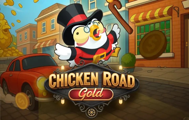 Official Casino Games logo: Chicken Road Gold by InOut at 500 Casino