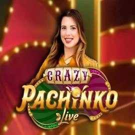 Crazy Pachinko logo – Live Casino by Evolution at 500 Casino