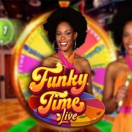 Funky Time game by Evolution – logo hosted on 500 Casino