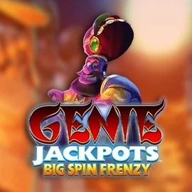 Genie Jackpots: Big Spin Frenzy logo – Jackpots by Blueprint Gaming at 500 Casino