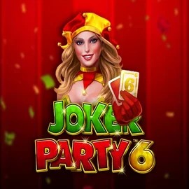 Joker Party 6 by Greentube, showcased at 500-casinos.org – game logo