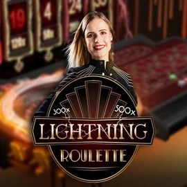 Lightning Roulette casino game by Evolution – featured logo at 500 Casino