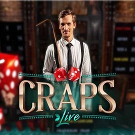 Live Craps logo – Live Casino by Evolution at 500 Casino