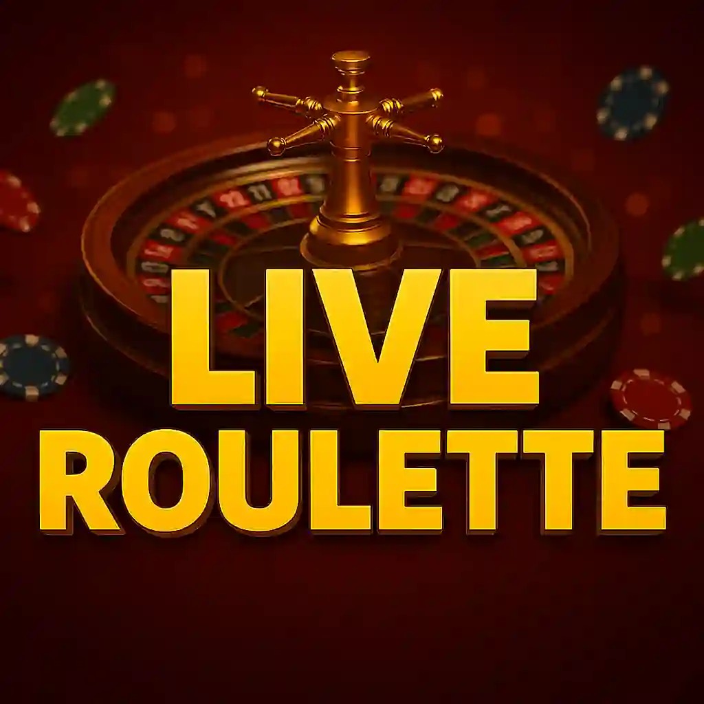 Live Roulette logo by Evolution at 500 Casino