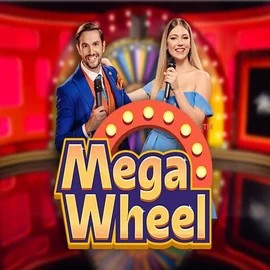 Mega Wheel slot logo by Pragmatic Play at 500 Casino
