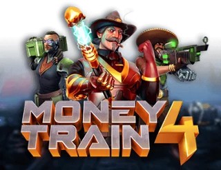 Money Train 4 game by Relax Gaming – logo hosted on 500 Casino