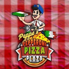 Peppe’s Pepperoni Pizza Plaza logo – Slots by Pragmatic Play at 500 Casino