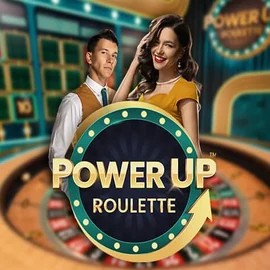 PowerUP Roulette game by Pragmatic Play – logo hosted on 500 Casino