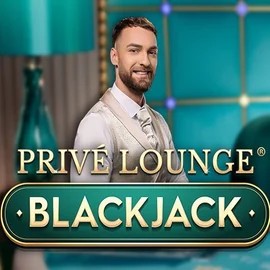 Privé Lounge Blackjack slot logo by Pragmatic Play at 500 Casino