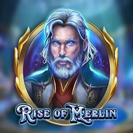 Rise of Merlin casino game by Play'n GO – featured logo at 500 Casino