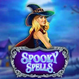 Spooky Spells logo by Novomatic 500 Casino