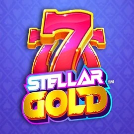 Stellar Gold logo – Slots by Snowborn Games at 500 Casino