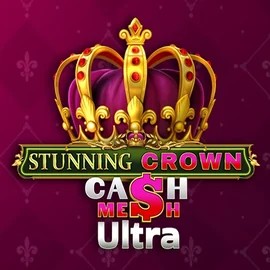 Stunning Crown Cash Mesh Ultra slot logo by BF Games at 500 Casino