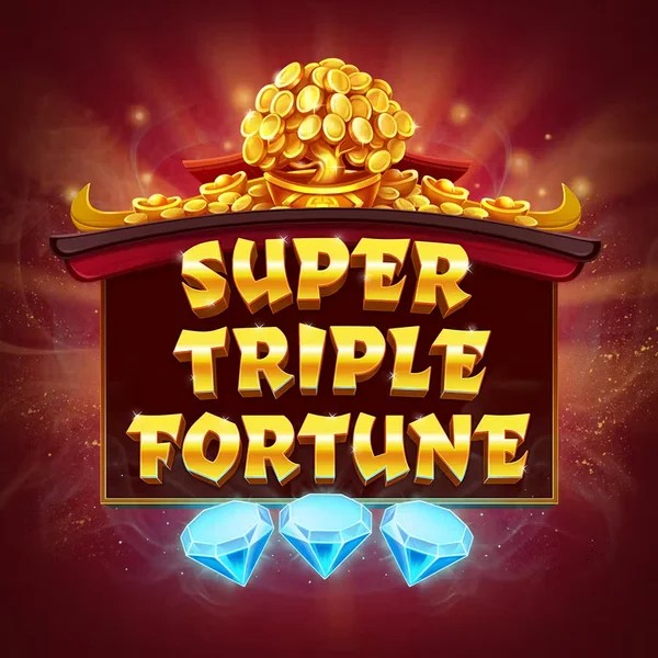 Super Triple Fortune online game logo by Greentube on 500-casinos.org