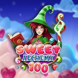 Sweet Alchemy 100 by Play'n GO, showcased at 500-casinos.org – game logo