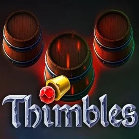 Thimbles logo by Evoplay at 500 CasinoThimbles