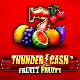 Thunder Cash Fruity Fruity logo by Novomatic at 500 CasinoThunder Cash Fruity Fruity