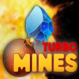 Turbo Mines logo – Casino Games by Turbo Games at 500 Casino