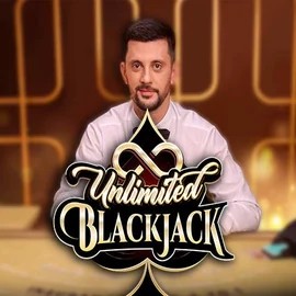Unlimited Blackjack by Ezugi, showcased at 500-casinos.org – game logo