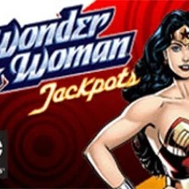 Wonder Woman Jackpots logo by Amaya at 500 Casino